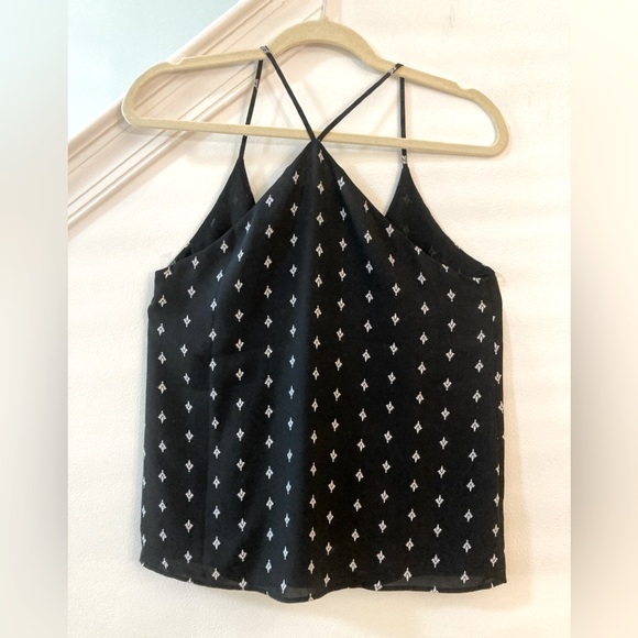LOFT Printed Strappy Cami Size Small - Picture 3 of 6